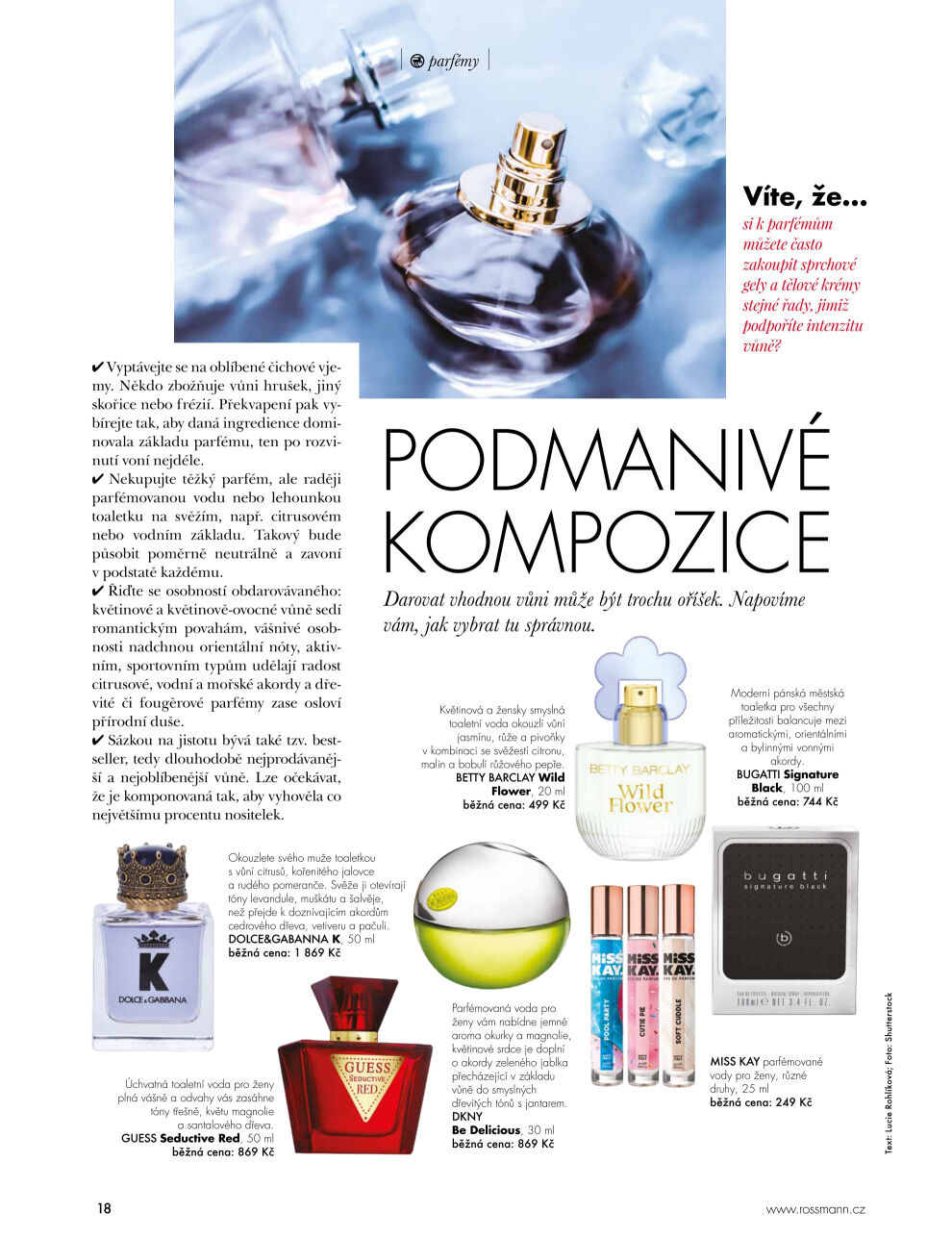 ROSSMANN magazín Life ROSSMANN drogerie strana 20