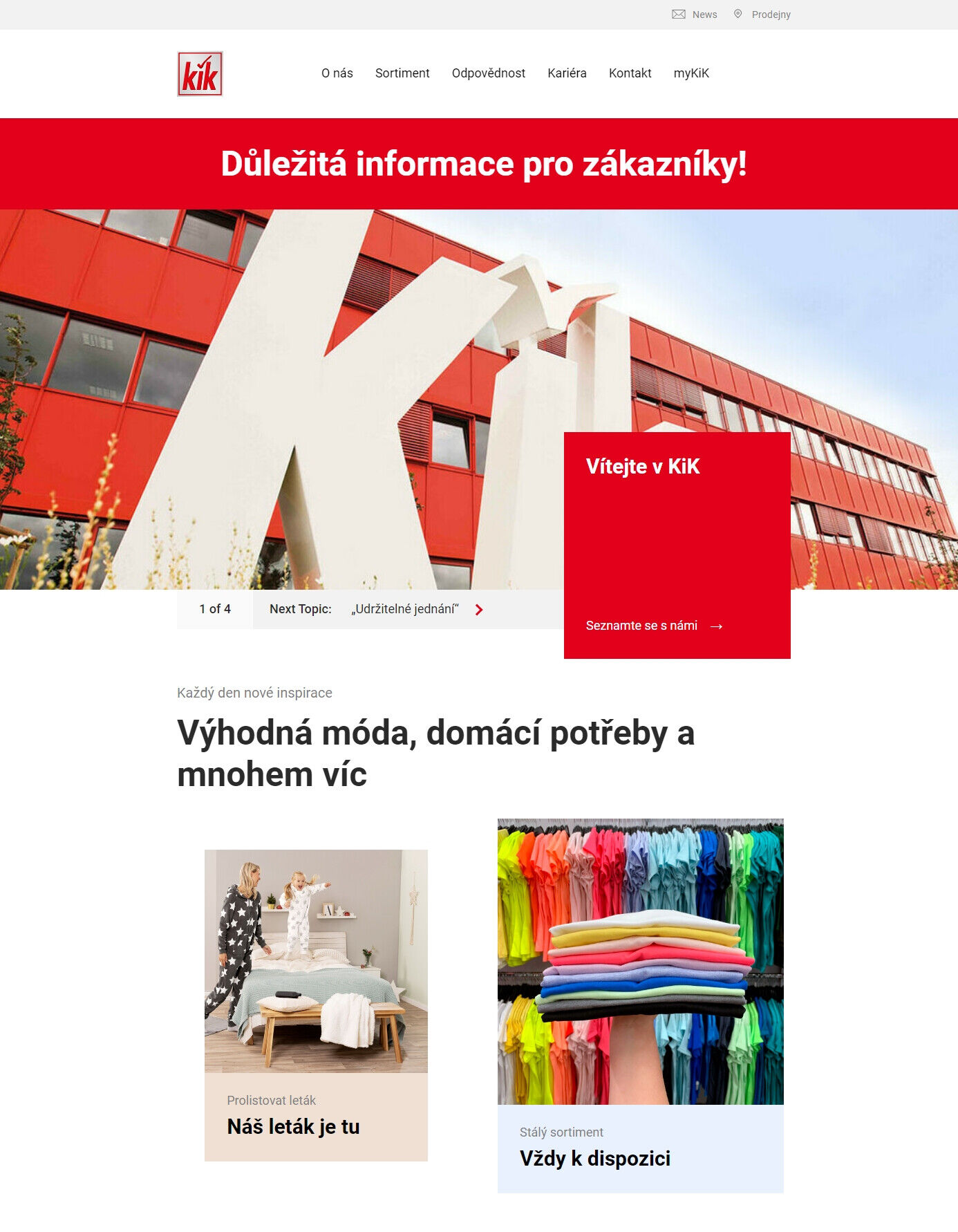 kik.cz Kik textil strana 1