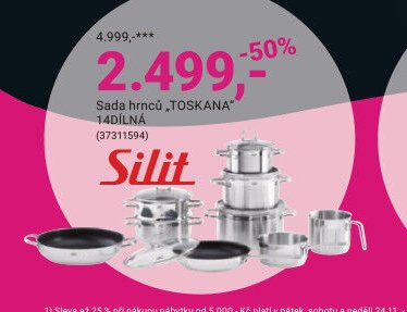 Sada hrnců TOSKANA 14dílná - Möbelix aktualniletaky.eu