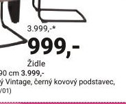 Židle INDRA - Möbelix aktualniletaky.eu