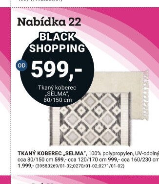 Tkaný koberec „SELMA“