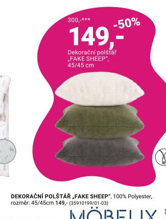 Dekorační polštář FAKE SHEEP