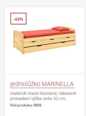 Jednolůžko MARINELLA