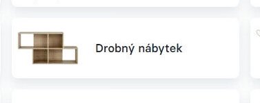 Drobný nábytek