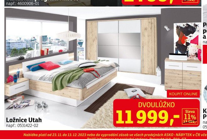 Ložnice Utah