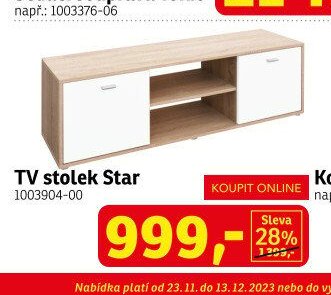 TV stolek Star