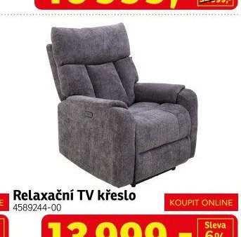 Relaxační TV křeslo