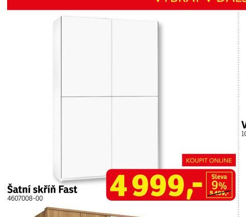 Šatní skříň Fast