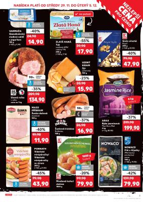 aktuální leták Kaufland 29.11.2023-5.12.2023
