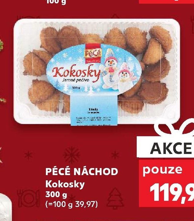 Pěcé Náchod Kokosky 300 g
