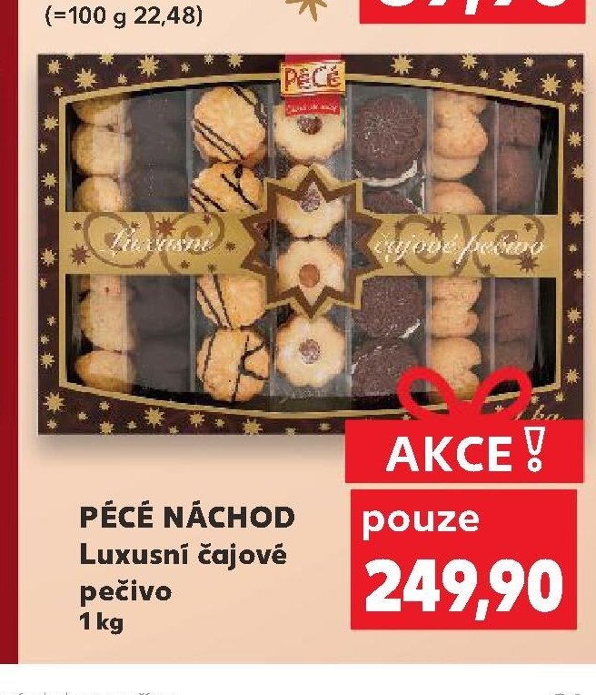 Pěcé Náchod Luxusní čajové pečivo 1 kg