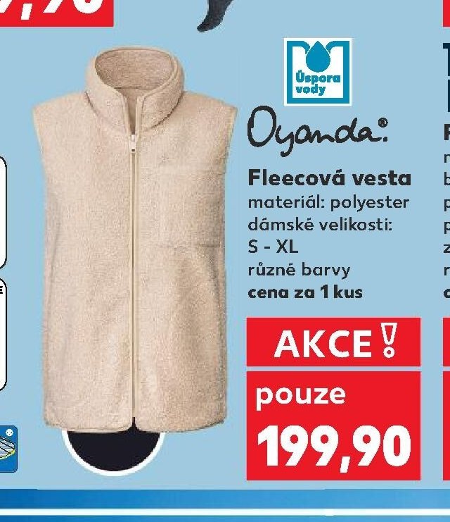Oyanda Fleecová vesta