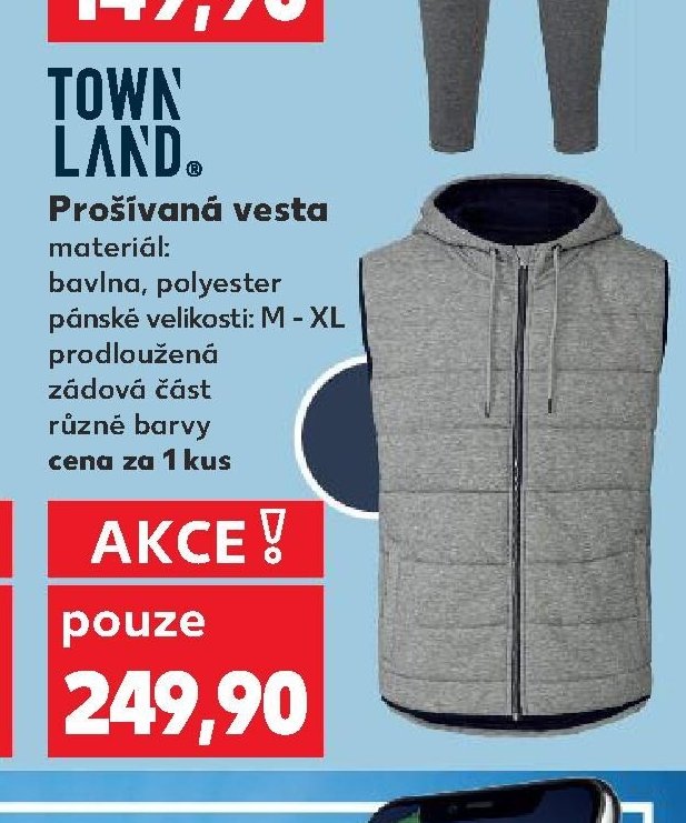 Townland Prošívaná vesta
