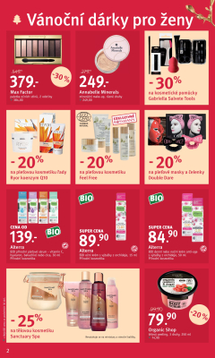 aktuální leták ROSSMANN drogerie 29.11.2023-12.12.2023