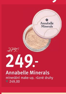 Annabelle Minerals minerální make-up