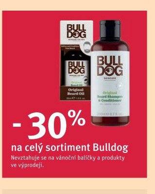 Bulldog na celý sortiment