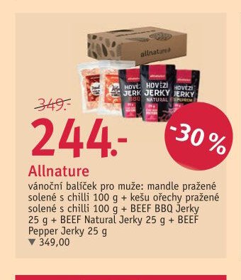 Allnature vánoční balíček pro muže