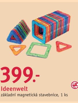 Ideenwelt základní magnetická stavebnice, 1 ks