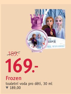 Frozen toaletní voda pro děti, 30 ml