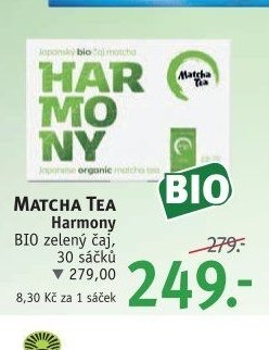 MATCHA TEA Harmony BIO zelený čaj