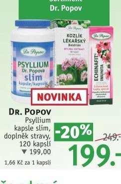 DR. POPOV Psyllium kapsle slim