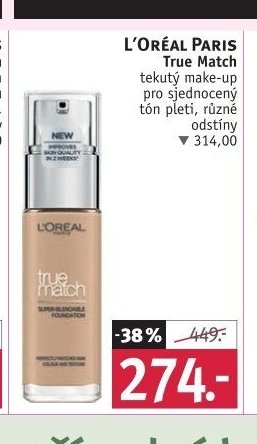 L'Oréal Paris True Match Foundation