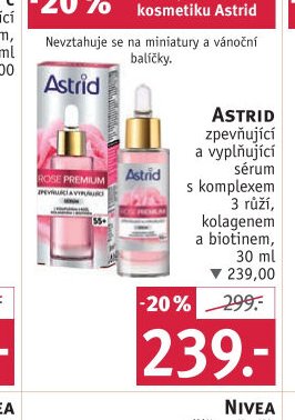 ASTRID zpevňující a vyplňující sérum