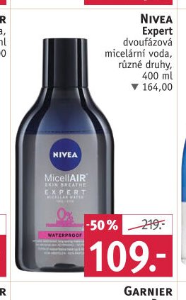 NIVEA Expert dvoufázová micelární voda