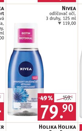 NIVEA odličovač očí
