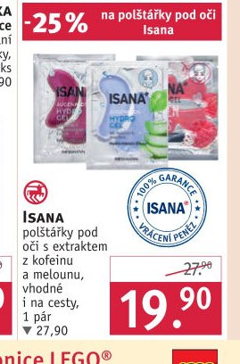 ISANA polštářky pod oči
