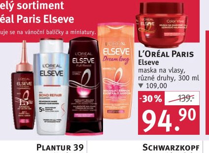 L'Oréal Paris Elseve šampon nebo maska na vlasy