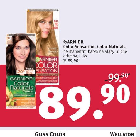 Garnier Color Sensation, Color Naturals permanentní barva na vlasy