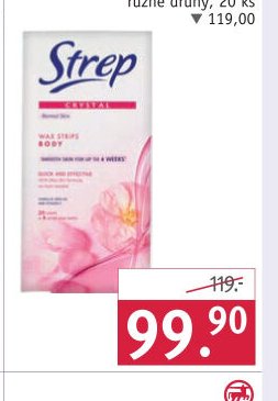 Strep voskové depilační pásky