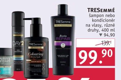 TRESEMMÉ šampon nebo kondicionér na vlasy