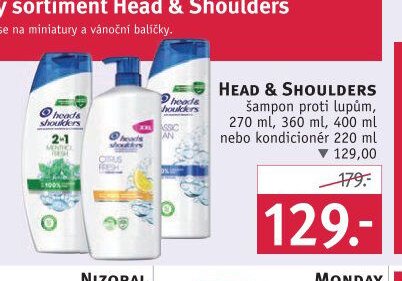 HEAD & SHOULDERS šampon proti lupům