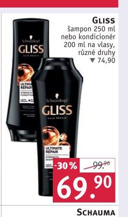 GLISS šampon nebo kondicionér
