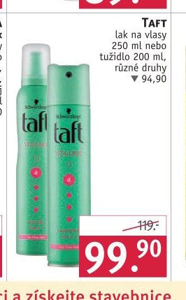 TAFT lak na vlasy