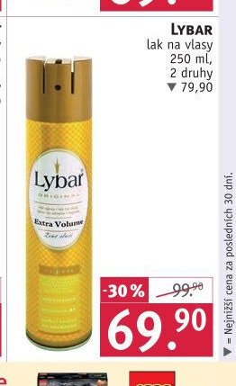 LYBAR lak na vlasy