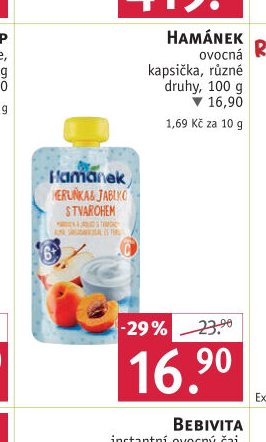 HAMÁNEK ovocná kapsička