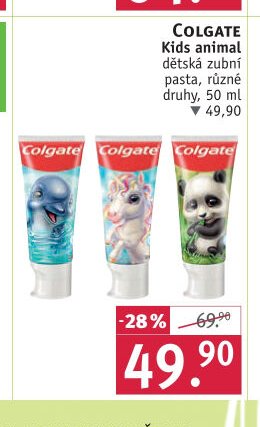 Colgate Kids animal dětská zubní pasta