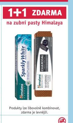 Himalaya zubní pasta, 1+1 zdarma