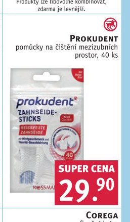 Prokudent pomůcky na čištění mezizubních prostor, 40 ks