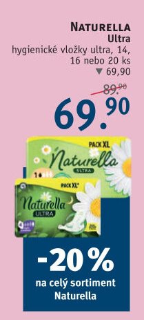 Naturella Ultra hygienické vložky