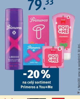 Primeros a You+Me sortiment