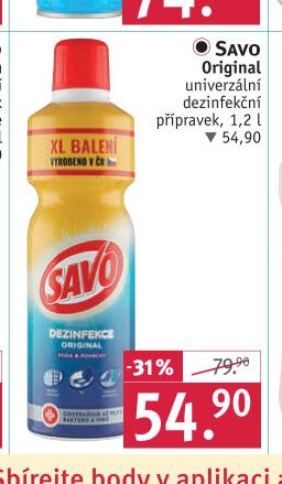 Savo Original univerzální dezinfekční přípravek