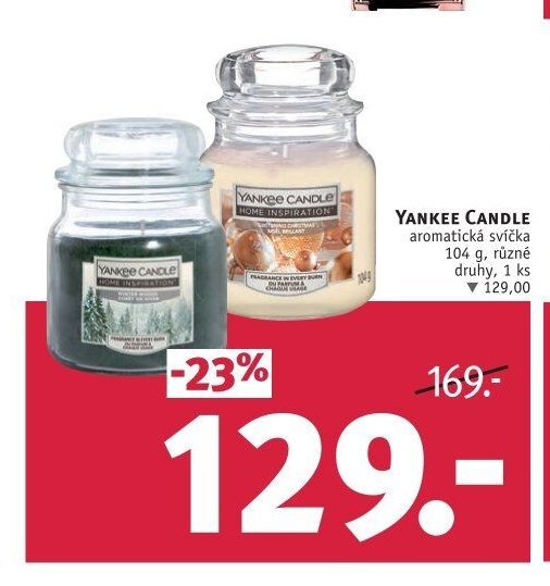 Yankee Candle aromatická svíčka