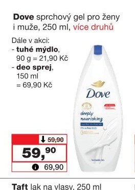 Dove sprchový gel