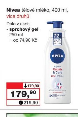 Nivea tělové mléko