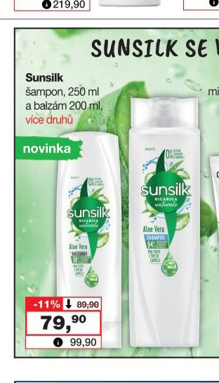 Sunsilk šampon a balzám