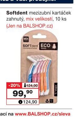 Softdent mezizubní kartáček - Barvy a laky drogerie aktualniletaky.eu